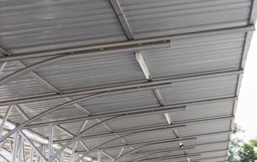 installing Acton Burnell metal roofing